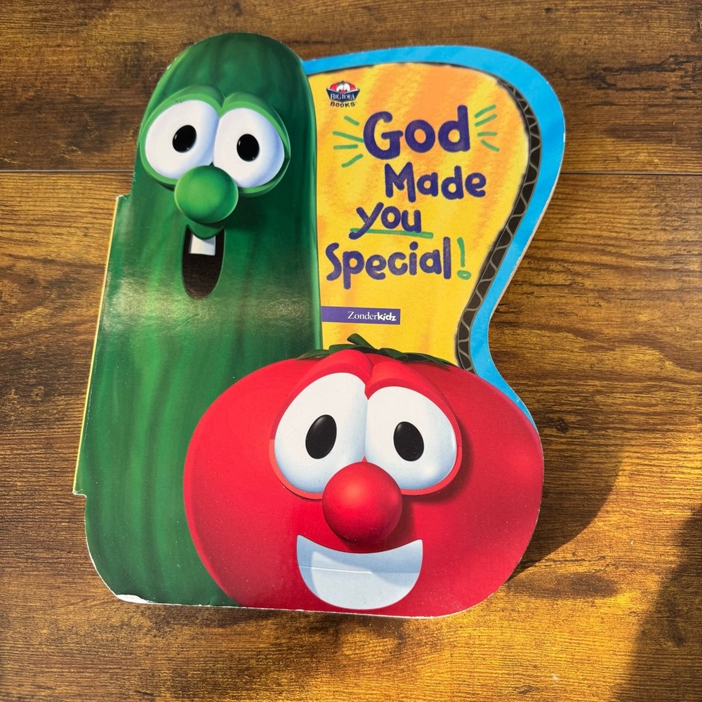 VeggieTales God Made You Special Board Book 2002 Zonderkidz Big‎ Idea